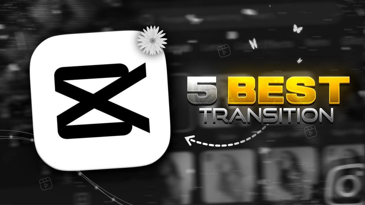 5 Best Transition In Capcut | Capcut Transition Tutorial