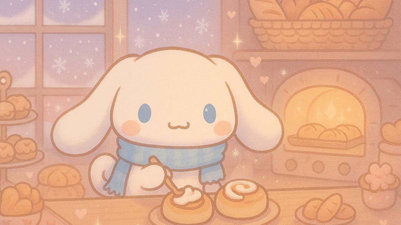 Cinnamoroll&rsquo;s Winter Bakery ❄️🍰 Cozy Kawaii Lofi for Study & Relax