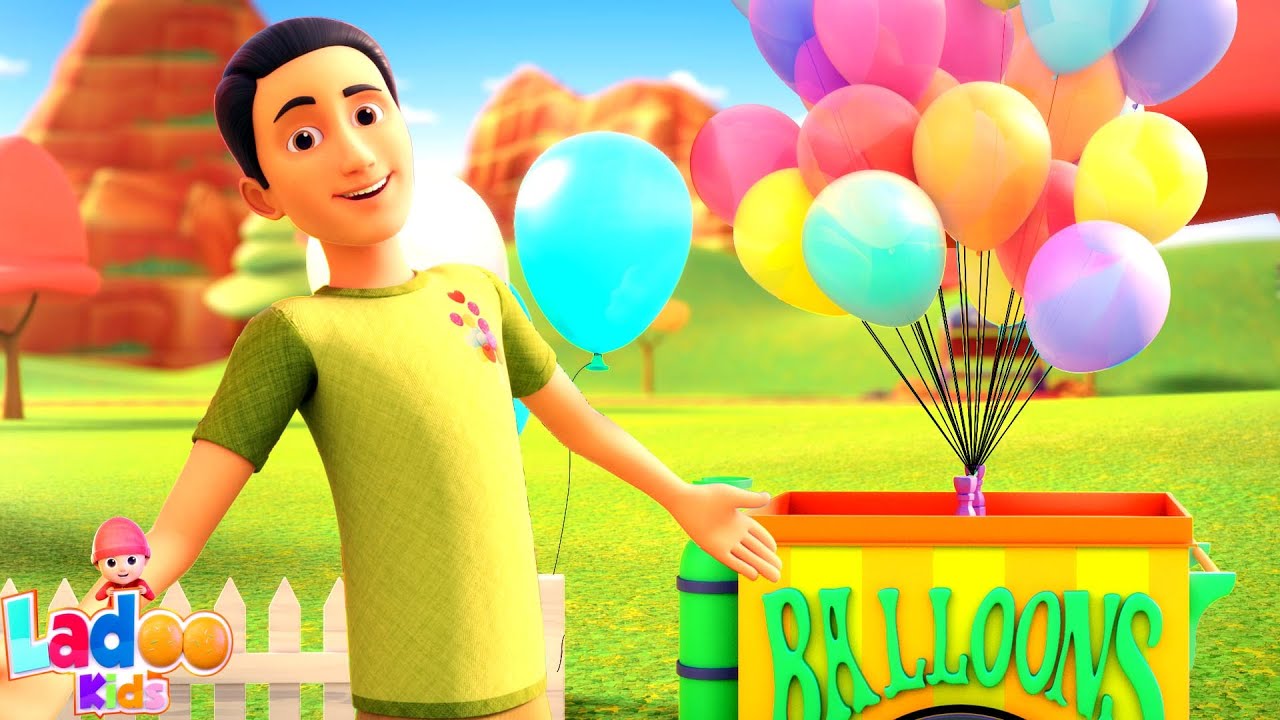 Gubbare Wala | گبرے والا | Ladoo Kids Rhymes | Urdu Nazam for Kids | Aloo Bola | Bandar Mama