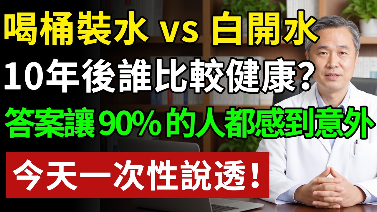 長期喝燒開自來水，和常年喝桶裝水的人，10 年後身體差在哪裡？#健康知识 #健康飲食 #養老生活 #老年健康 #樂齡健康