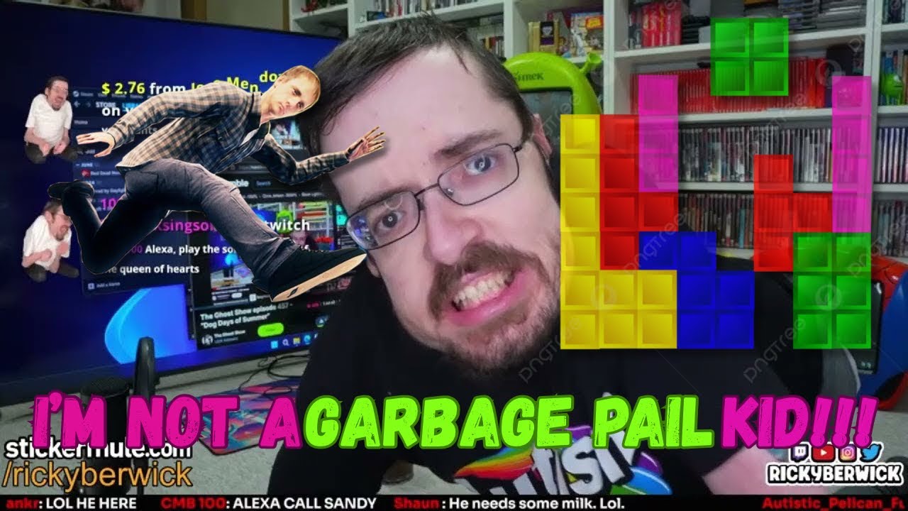 Garbage Pale Kid Wins At Tetris