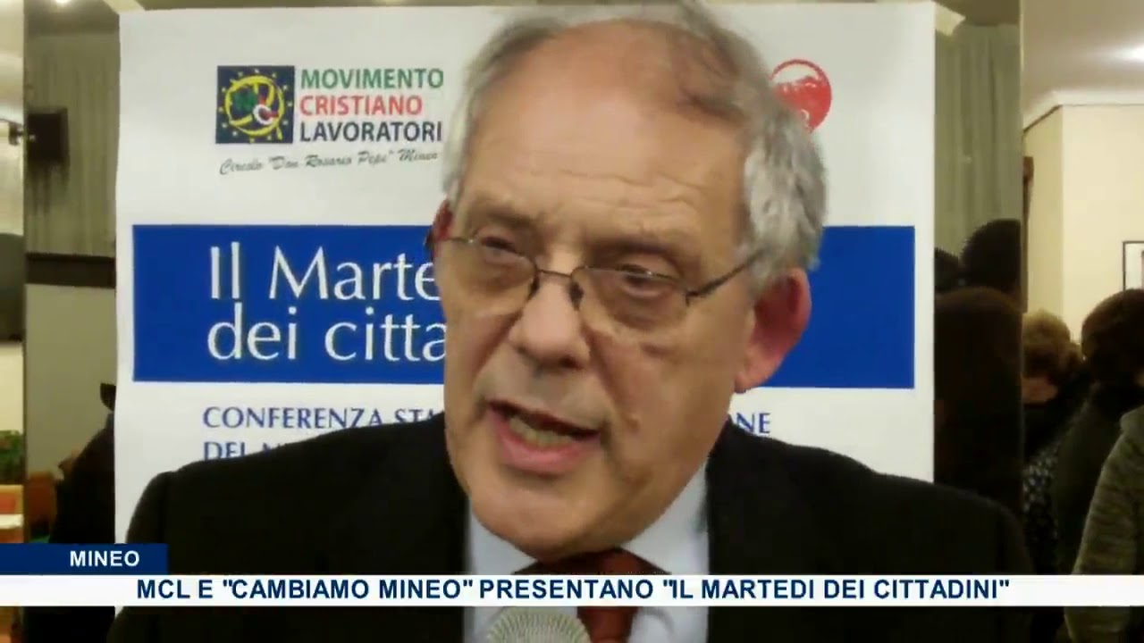 Intervista al Dott. Alessandro Manzoni sul "Martedi dei cittadini" di Mineo