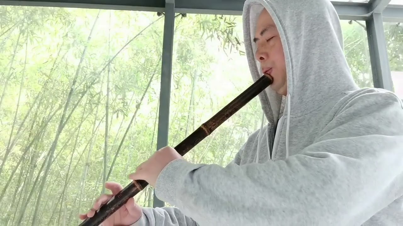 《憂傷飄滿雨季》浪客簫心E #musician #singer#國風古韻 #flute#therapy #songs#chineseculture#传统文化#古风#武侠 #修行 #japan