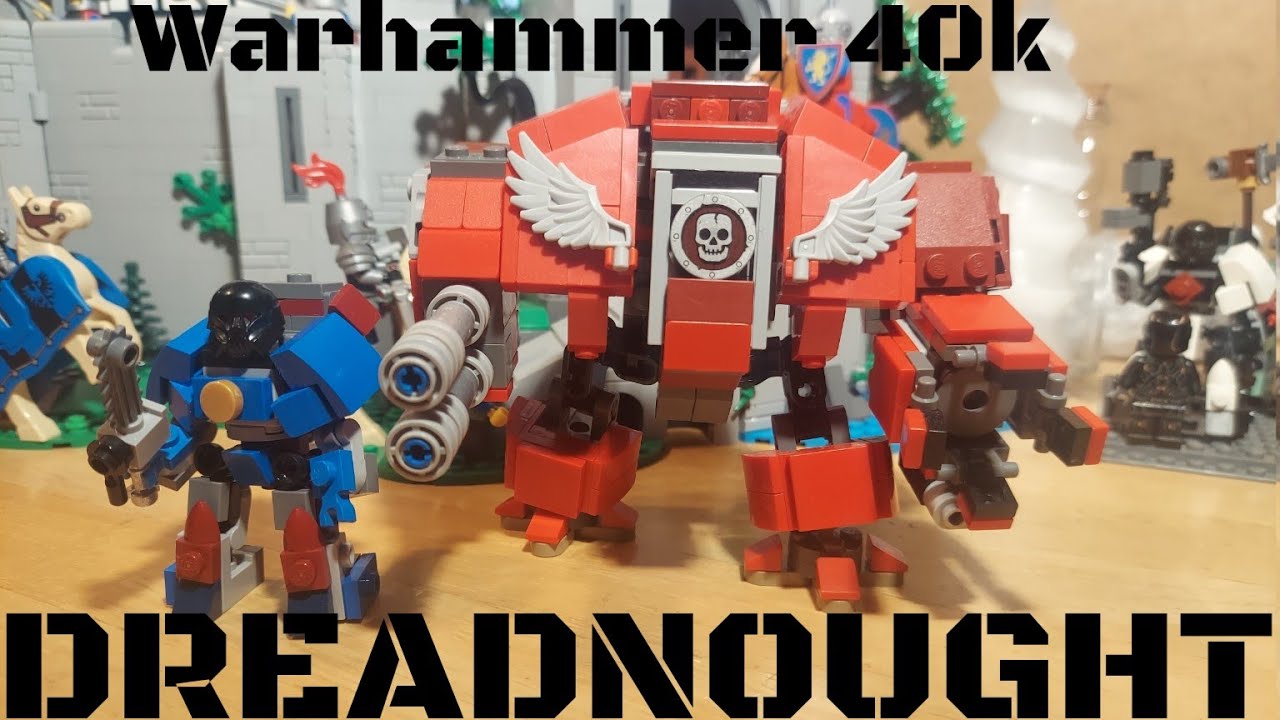 Lego Warhammer 40k Dreadnaught MOC