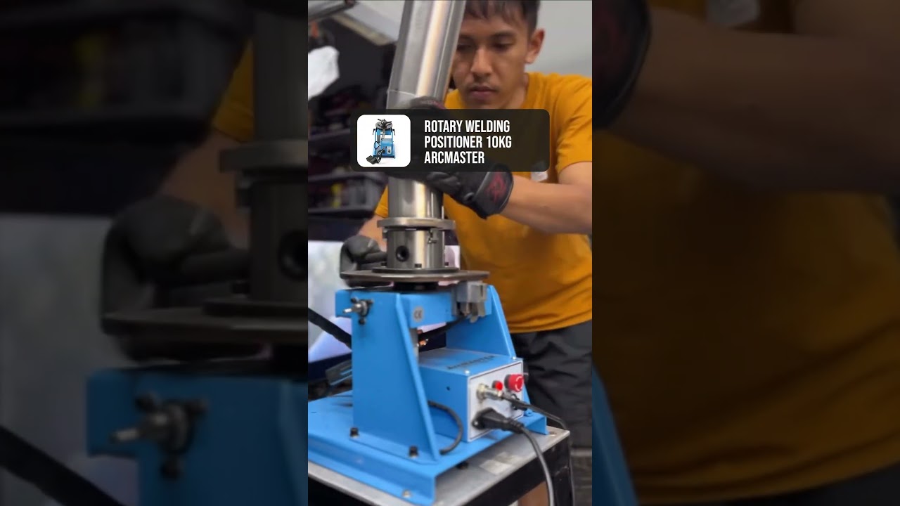 Mode TIG Cold Pulse dari Mesin Las STAHLWERK TIG 250C + Rotary Welding