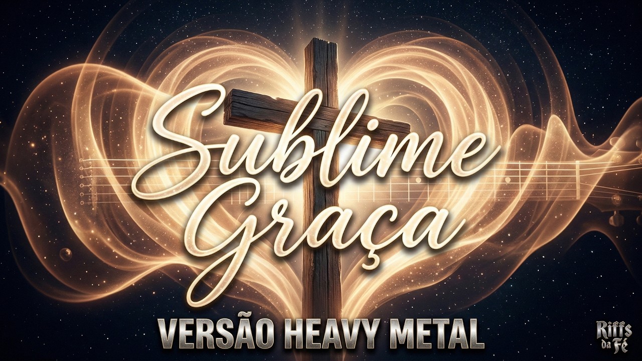 SUBLIME GRAÇA | Versão HEAVY METAL Majestosa 🕊️ | Graça que Ruge em Riffs Pesados