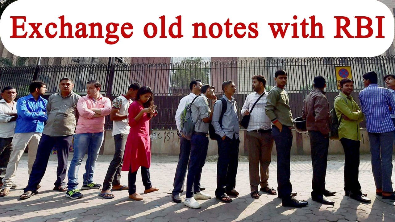 RBI to exchange old 500, 1000 notes | Oneindia News