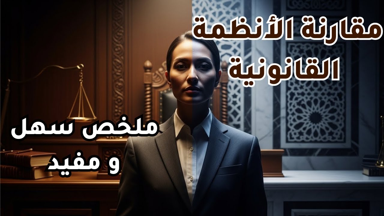 مقارنة النظم القانونية | ملخص سهل و مفيد | السنة الثالثة حقوق | قانون خاص - قانون عام