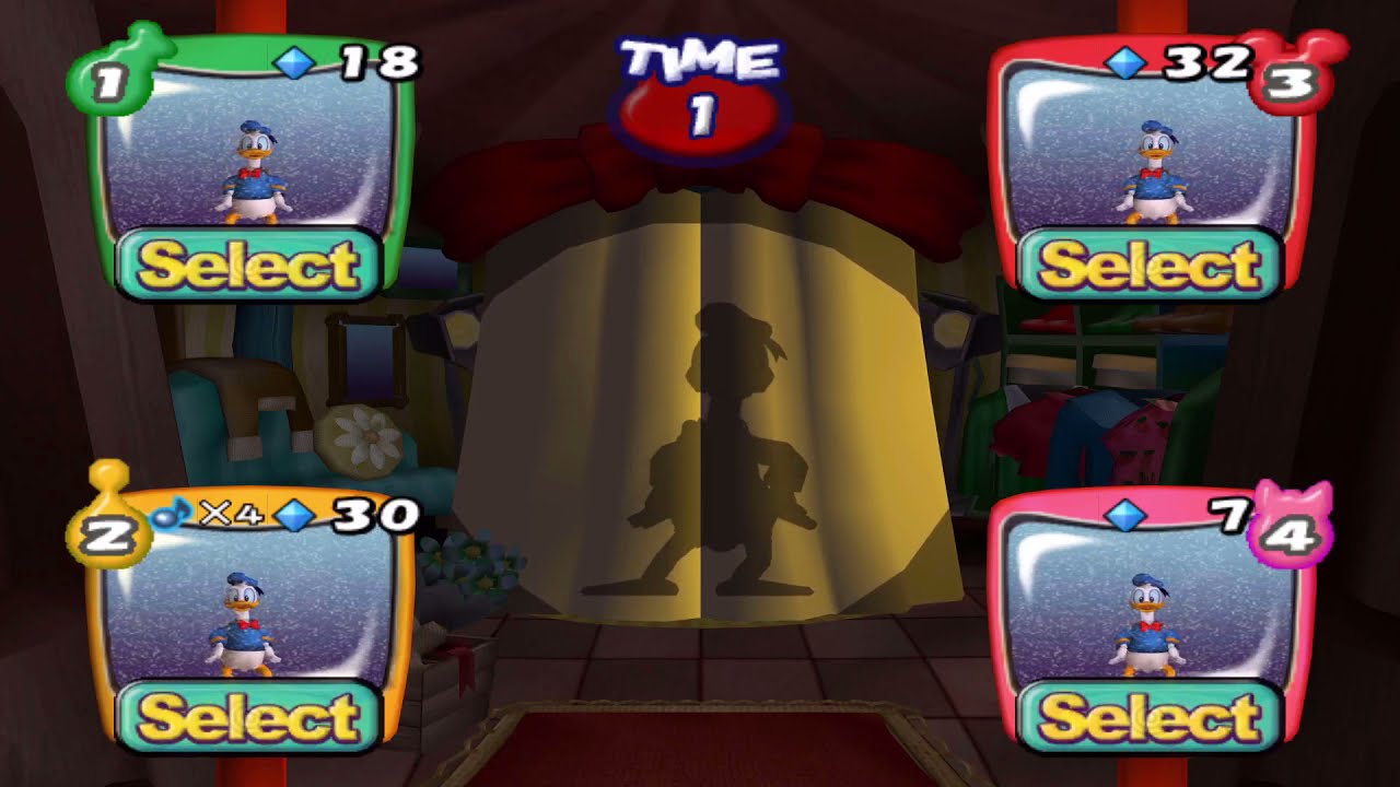 Disney's Party - Silhouette Studio Minigame