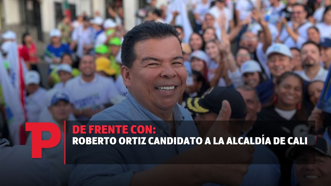 DE FRENTE CON: Roberto Ortiz candidato a la alcaldía de Cali | 26.08.23 | Telepacífico Noticias