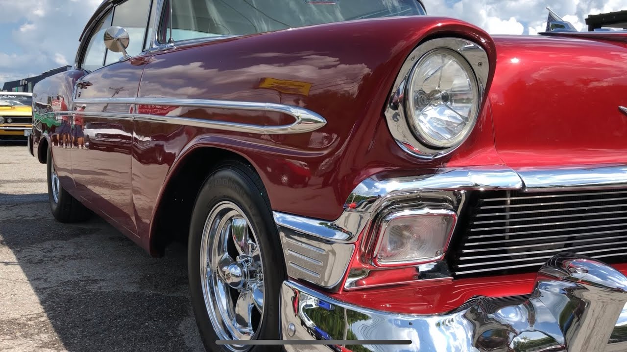Test Drive 1956 Chevy Bel Air $29,900 Maple Motors