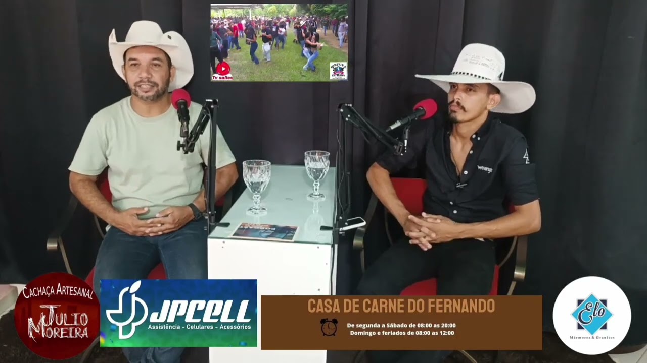 Podcast com cantor Tiago coelho