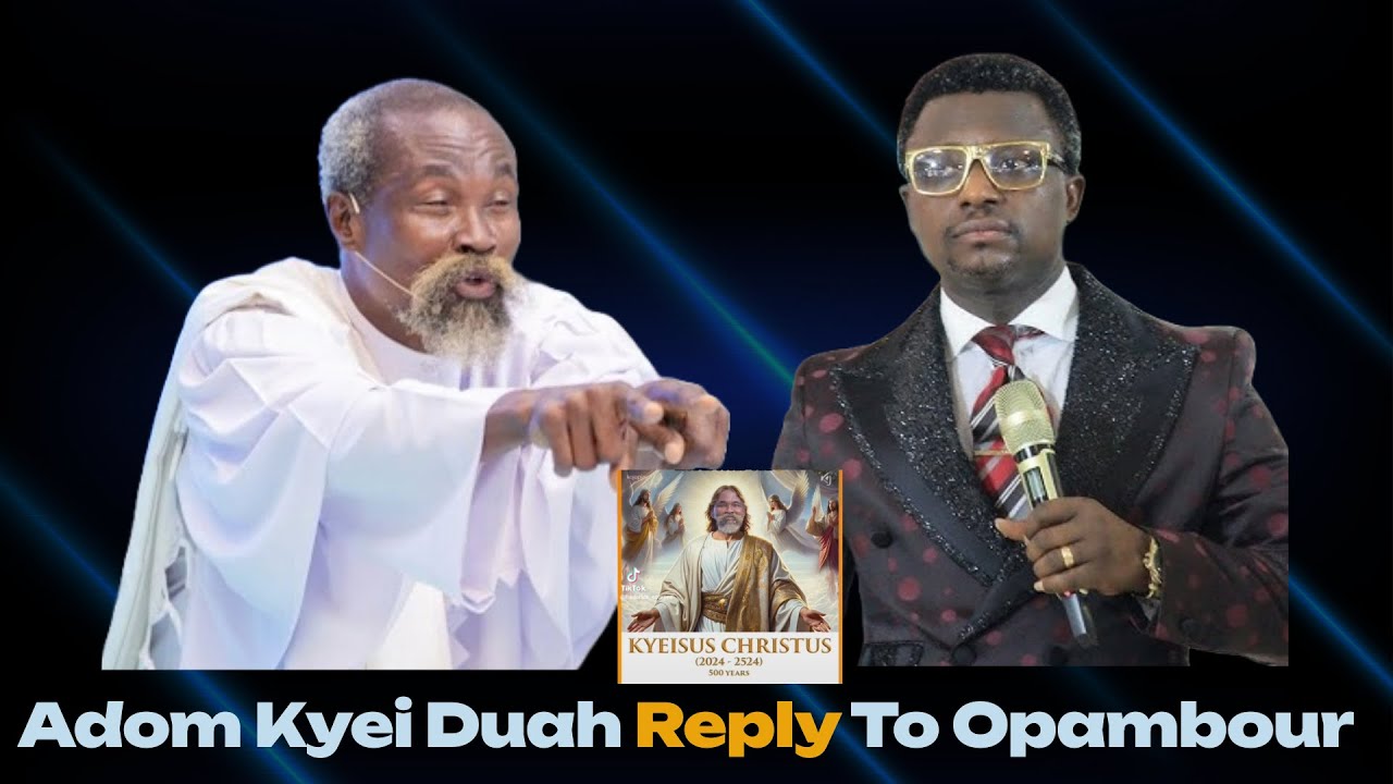 Eiii-Adom Kyei Duah Replied Opambour for Iñšúltǐng him Over Replacing his Face on Jesus Calendar