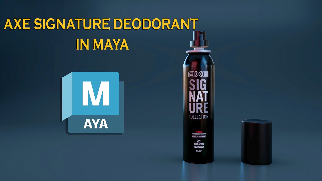 Учебное пособие по моделированию в Maya | Моделирование дезодоранта Axe в Maya | Autodesk Maya | ...