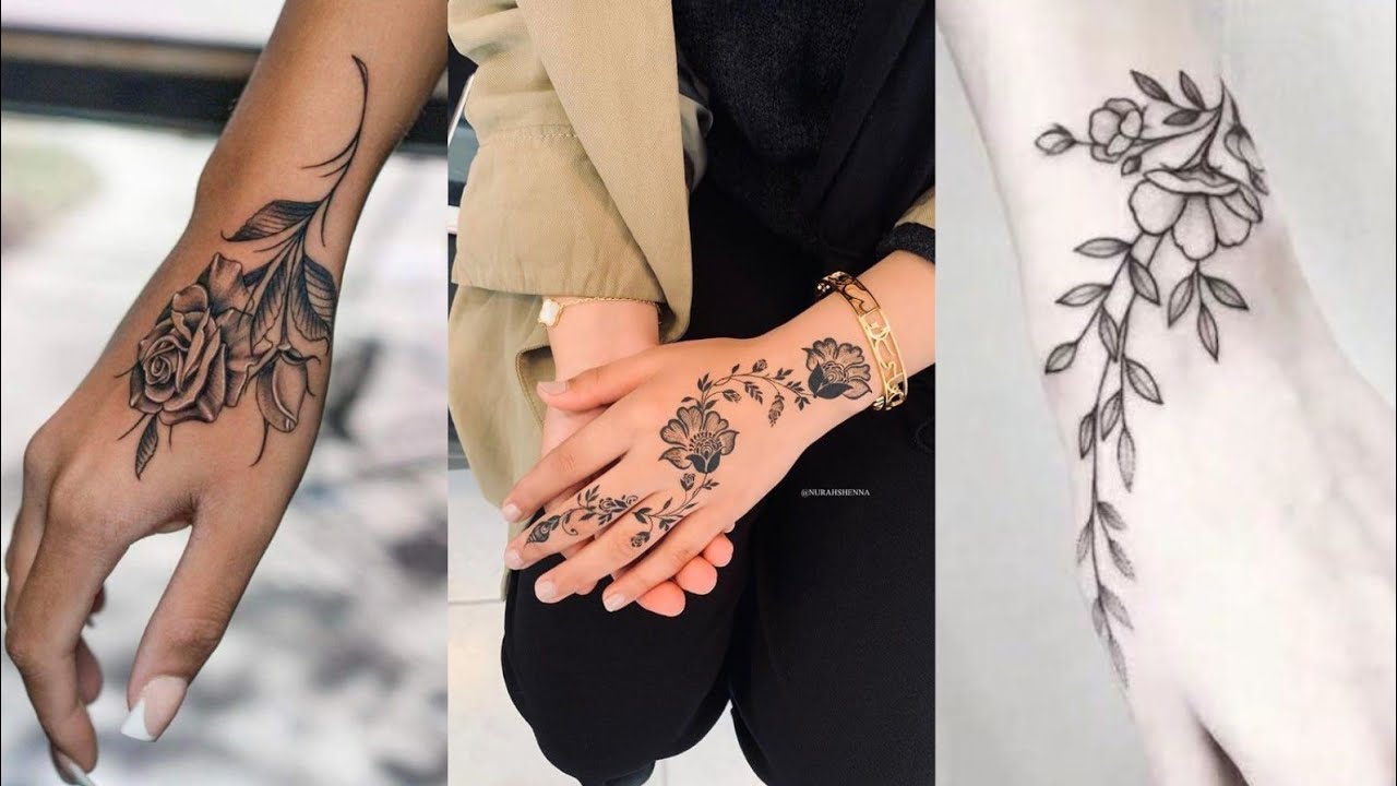 Most demanding hand tattoos designs ideas for girls 