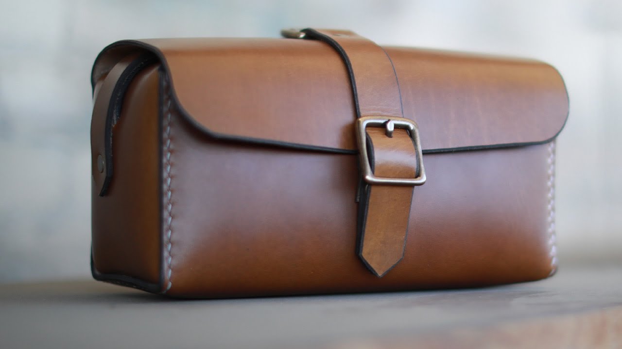 Making a HANDMADE DOPP KIT