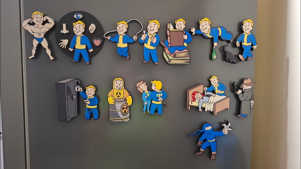 Making Fridge Magnets from PNG images