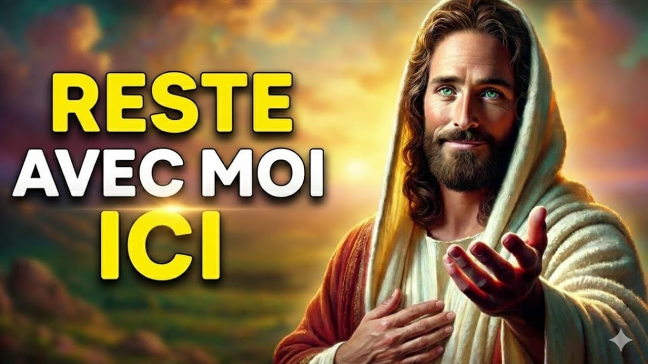 🔴RESTE AVEC MOI ICI | MESSAGE DE DIEU URGENT!