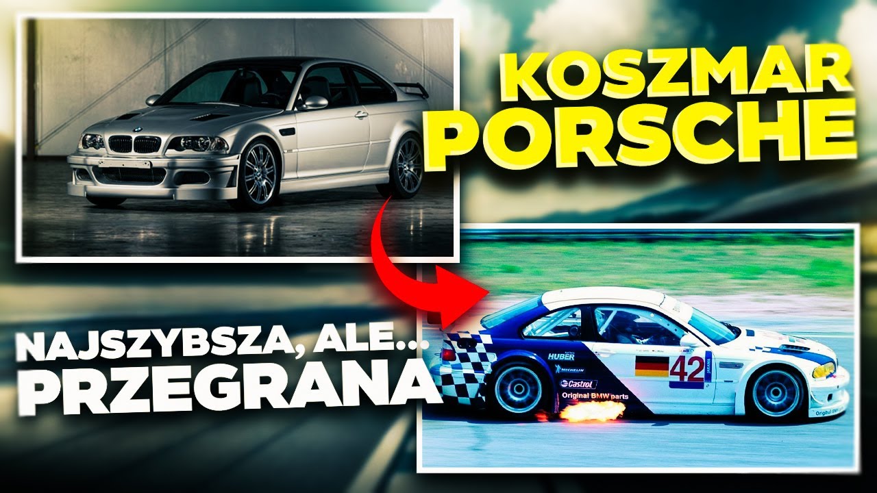 JAK BMW (NIE) WYGRAŁO Z PORSCHE - Historia BMW M3 GTR (E46) w wyścigach ALMS i nie tylko...