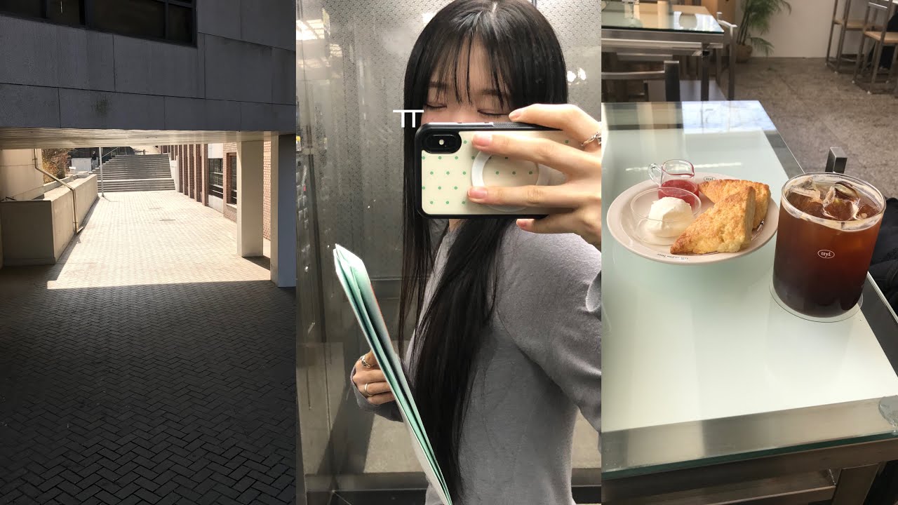 vlog. 영원히 과제에 고통받는 대학생 브이로그