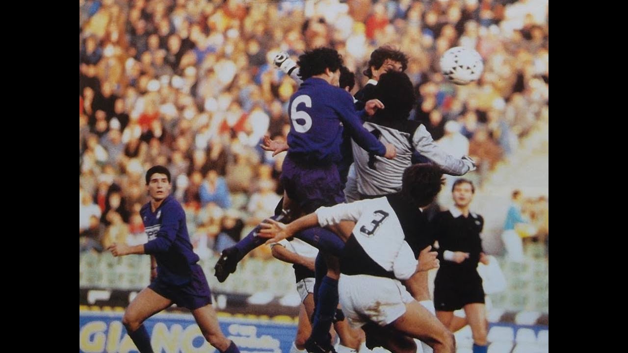 UDINESE-FIORENTINA 2-2 SERIE A 1985-86 SERVIZIO DI TELEFRIULI