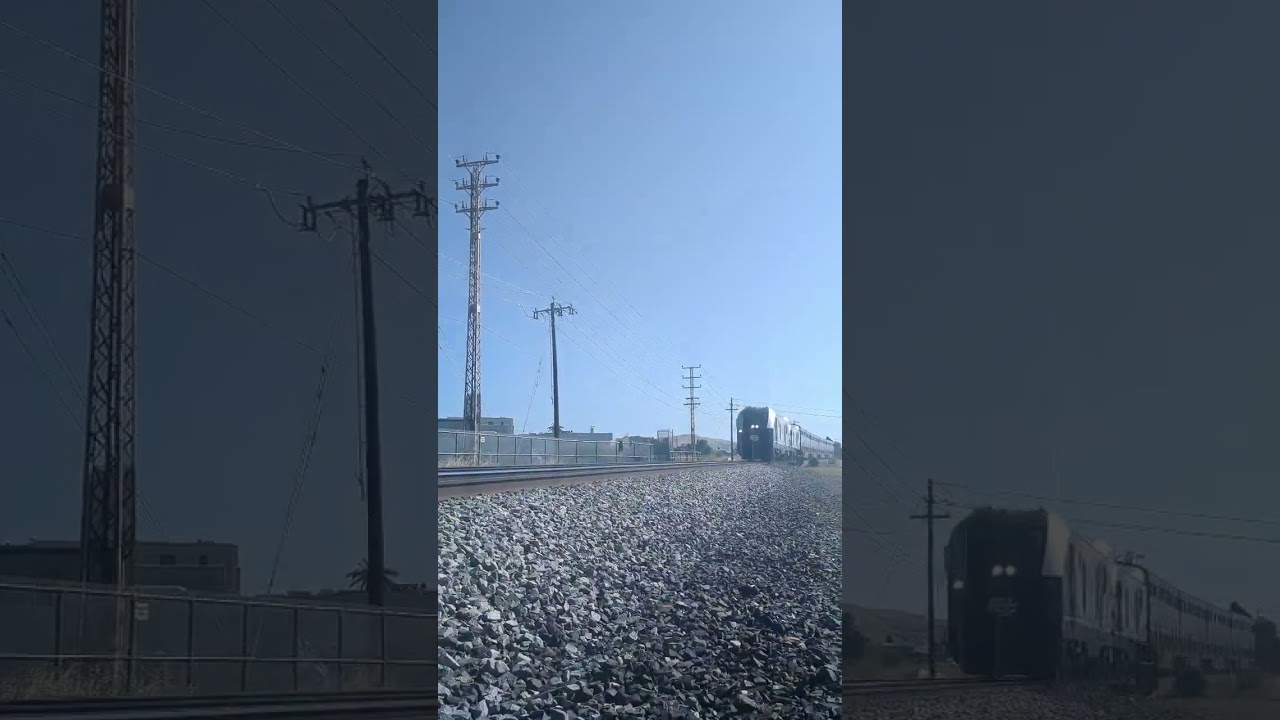 Capitol Corridor Train 531 with an SC-44 double header
