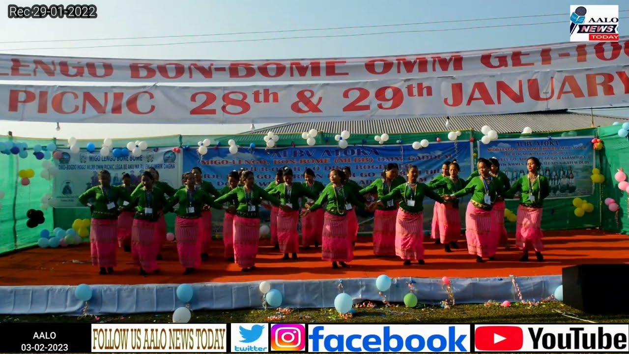 Another Galo woman Group Dance || MLBB|| Tadin Village || West Siang District|| Arunachal Pradesh.