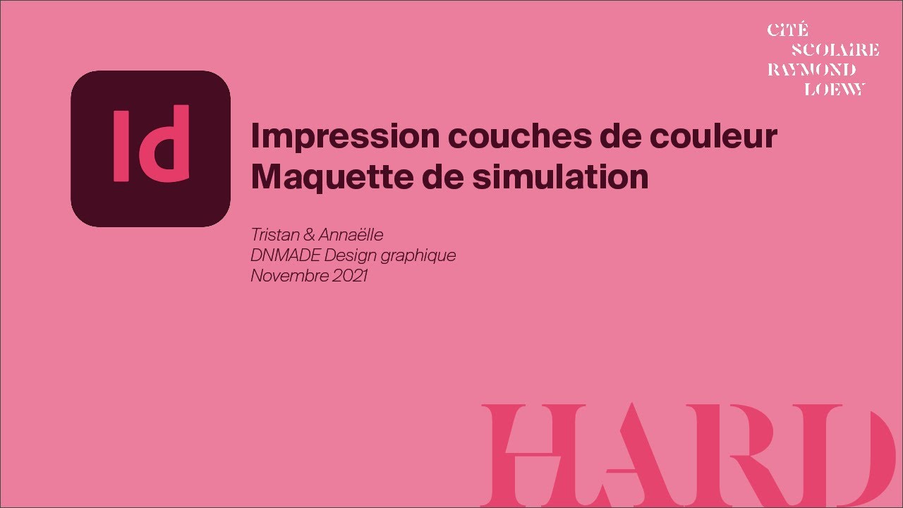Id Aperçu des couches Annaëlle & Tristan 2021