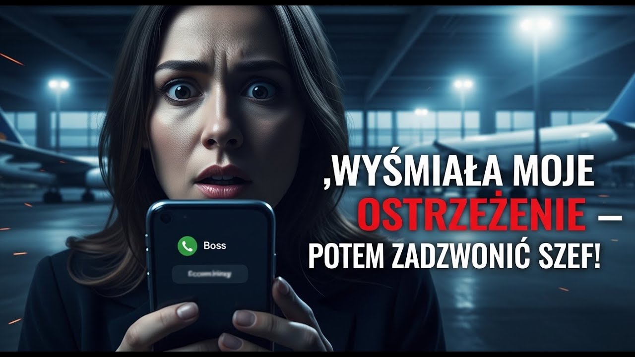 „Wyśmiała moje ostrzeżenie — potem w jej telefonie szef zadzwonił na lotnisku.”