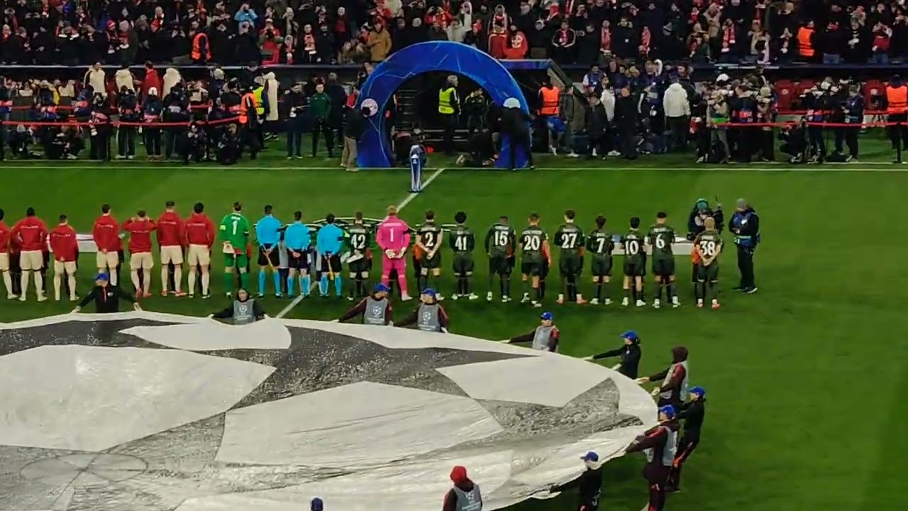 Hymn ligi mistrzów Allianz arena 2025