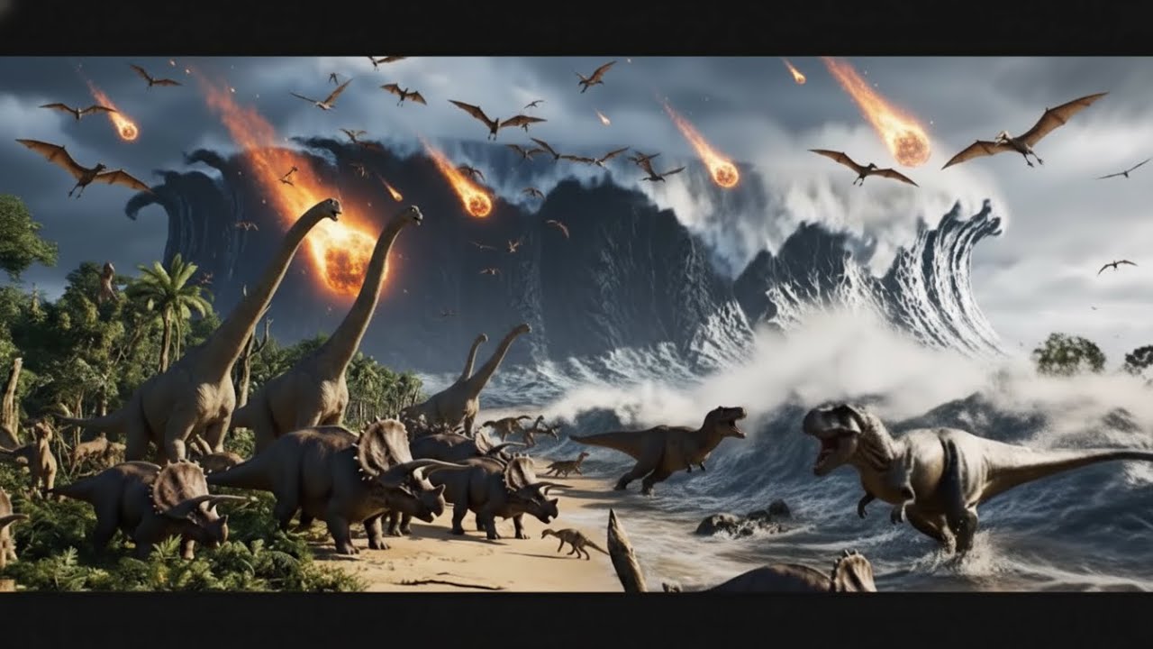 How Asteroids and Tsunamis Changed the Fate of Dinosaurs