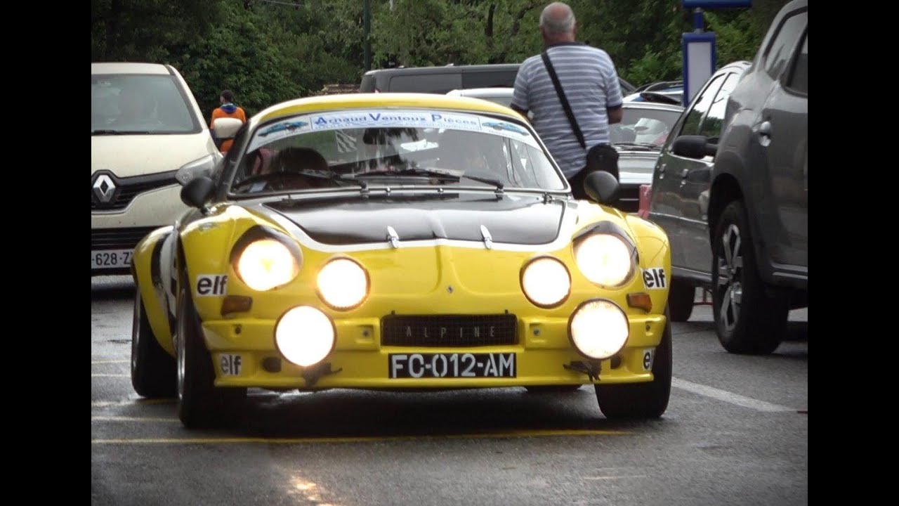 Alpine A110 Berlinette Exhaust Sound, Championne du monde des Rallyes 1973
