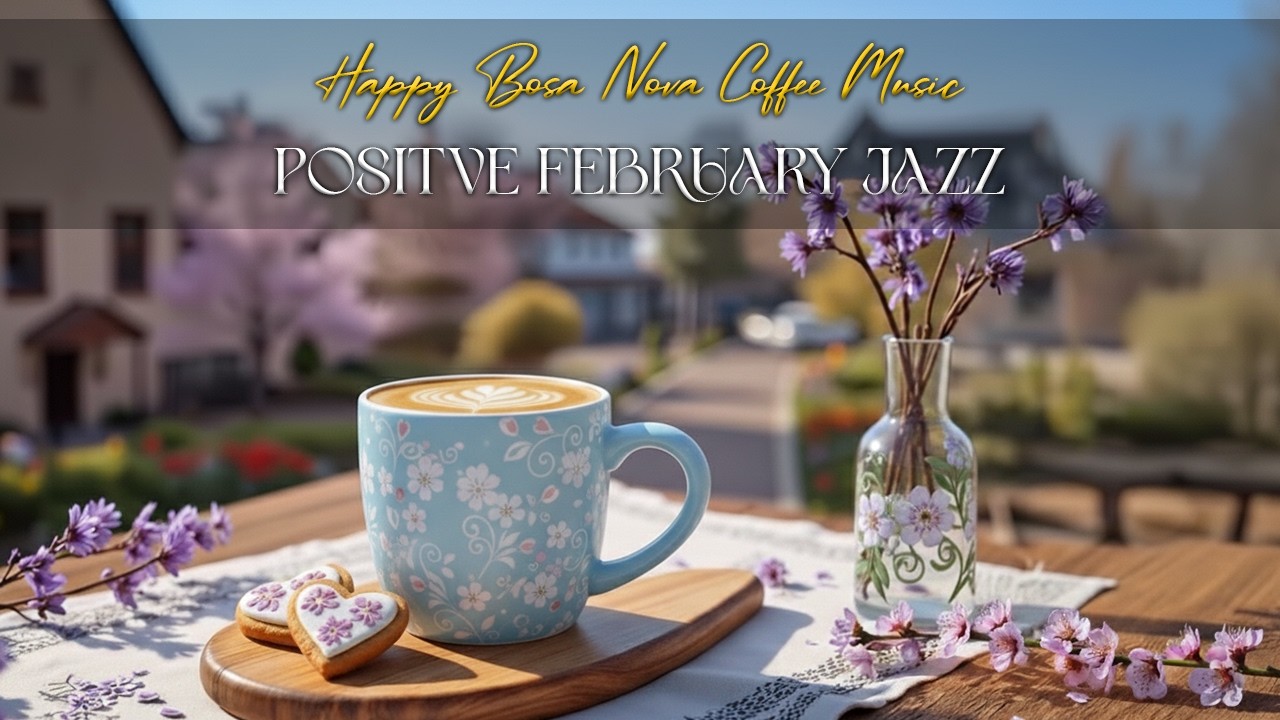Delicate Winter Jazz☕ Elegant Coffee Music & Relaxing Bossa Nova Piano for Chill & Positive Energy