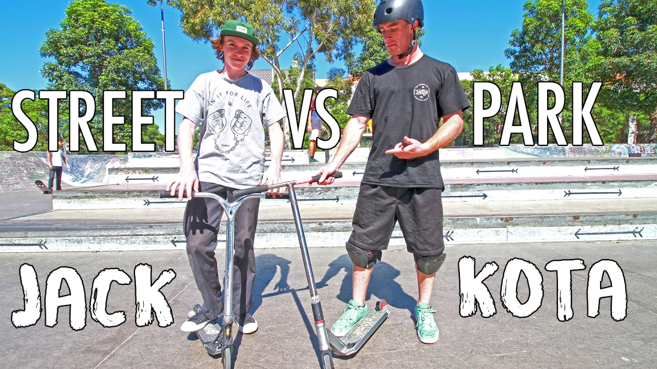 PARK VS STREET SCOOTERING FT JACK DAUTH