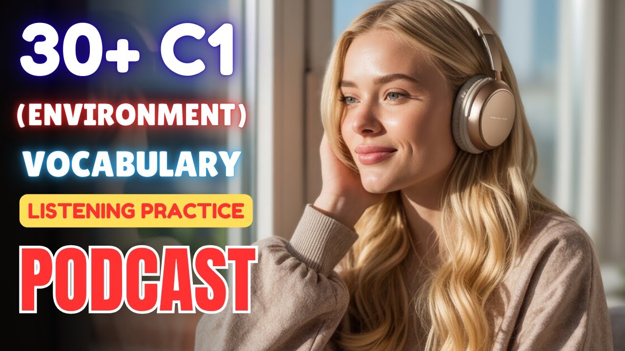 30+ C1 Level Vocabulary (Climate & Environment) || Advanced C1 Environment Words & Examples