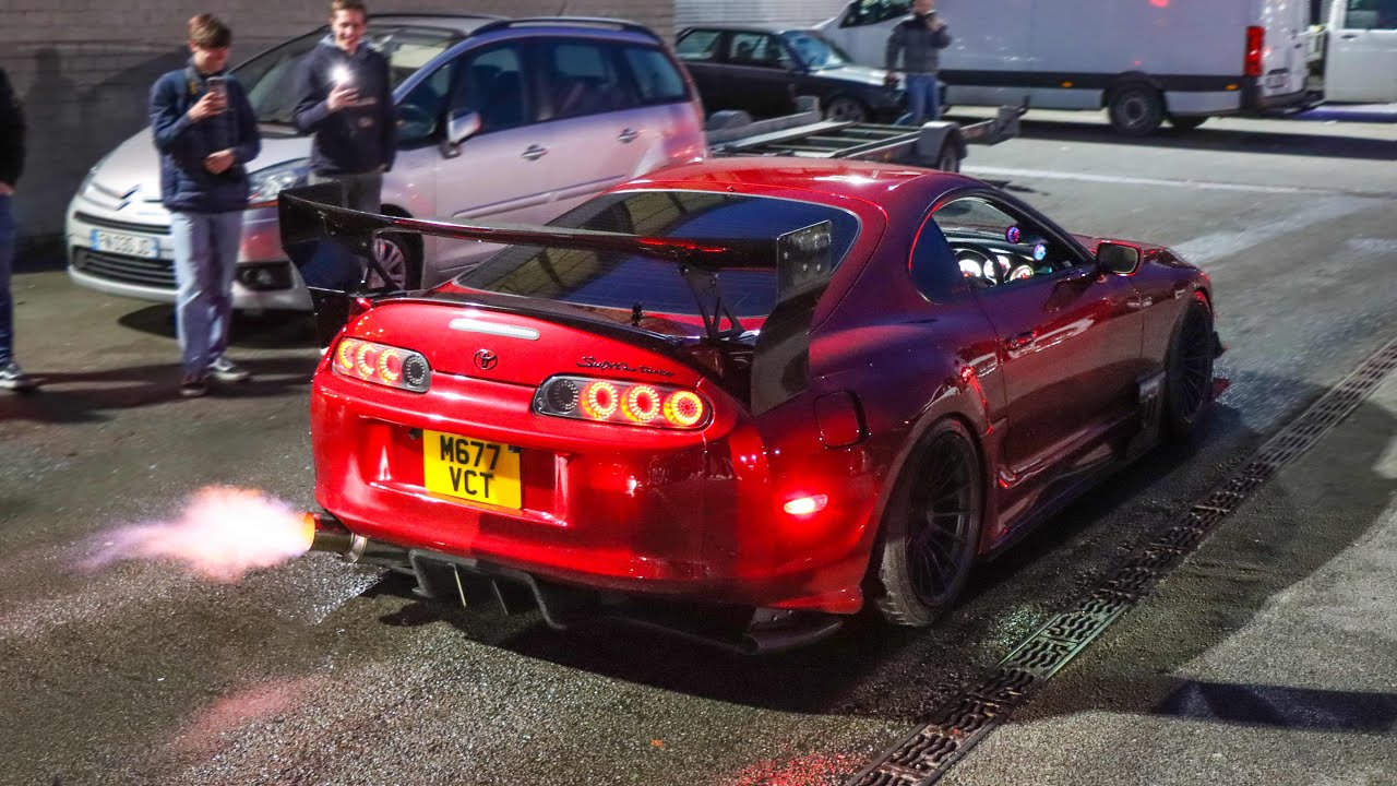 800HP Toyota Supra MK4 w/ RIDOX AERO Bodykit | FLAMES & BANGS, Loud Sounds, Start up, ...