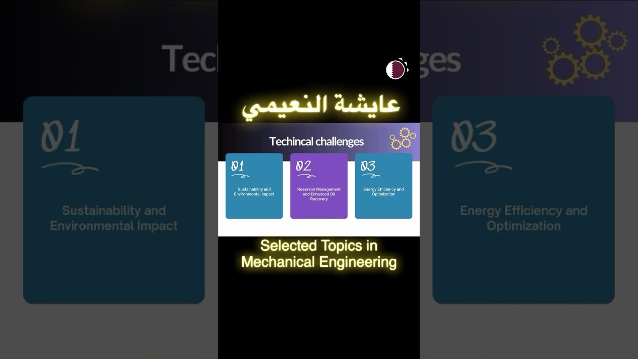 ‏🌟عايشة النعيمي تشرح عن قطر للطاقة