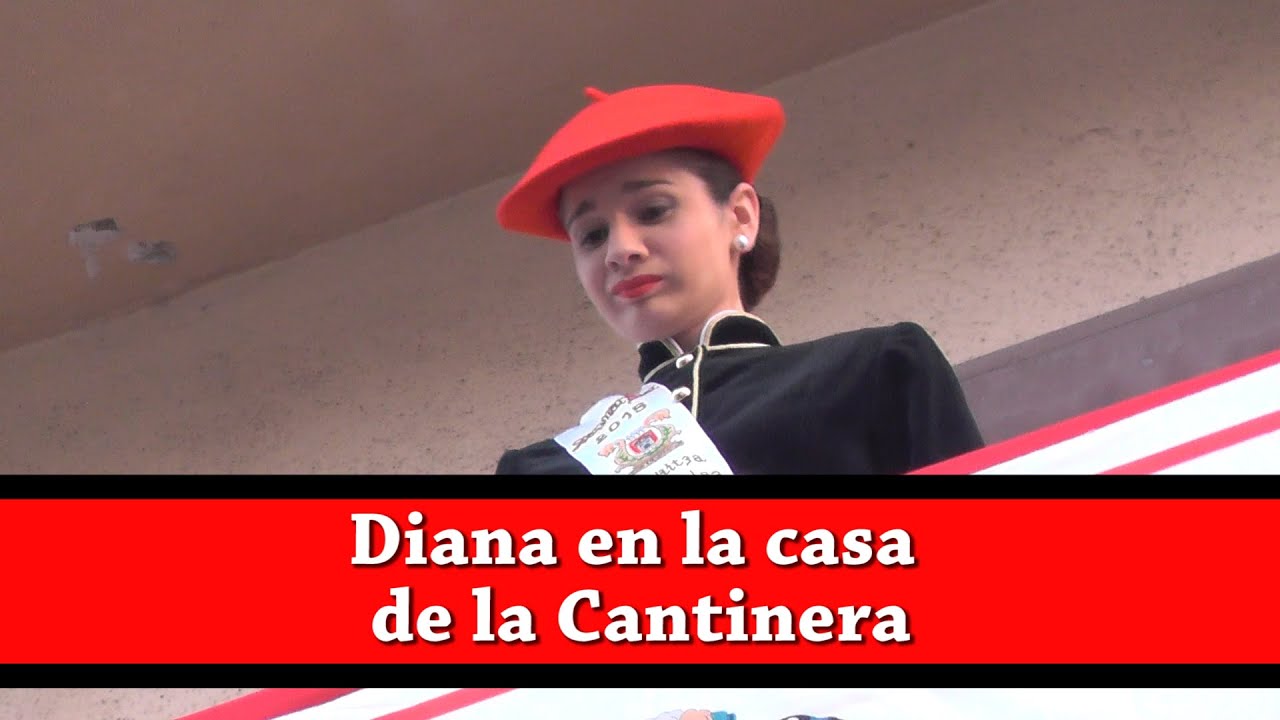 Diana en la casa de la Cantinera de la Banda | San Marcial 2015 | Irungo Telebista
