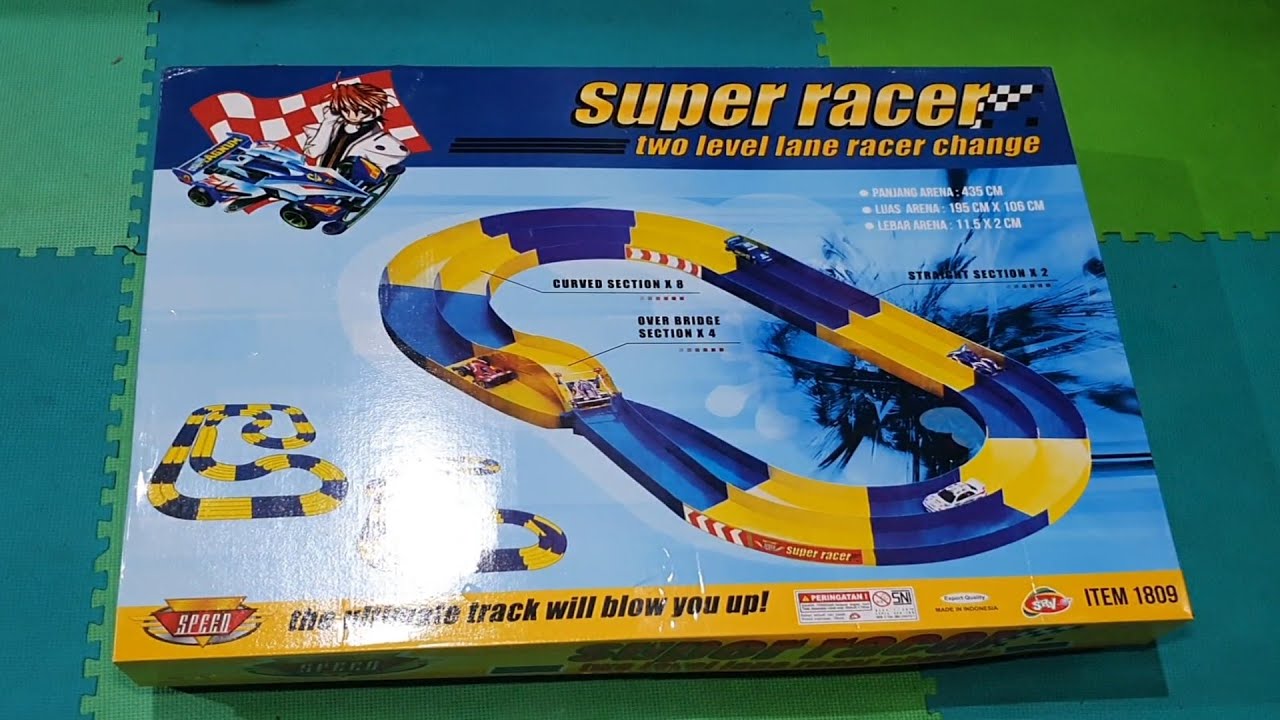 UNBOXING TRACK TAMIYA SUPER RACER 2 JALUR 200 Rb.an