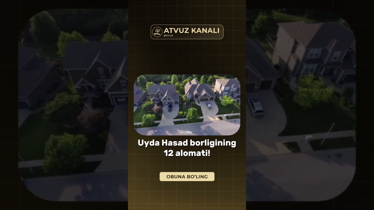 Уйда Ҳасад борлигининг12 аломати! 