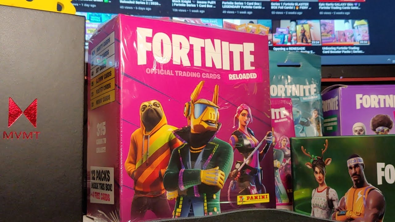 Europe Series 2 MEGA BOX Opening | Fortnite Series 2 Mega Box | Epic Games Trading Cards |