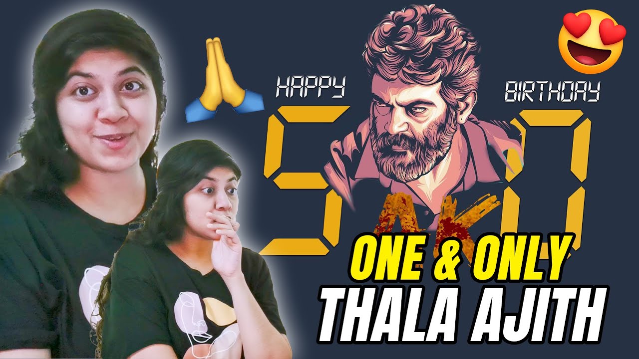THE JOURNEY OF AJITH KUMAR Reaction - Tribute to ThalaAjith - Falcon Creative Studios