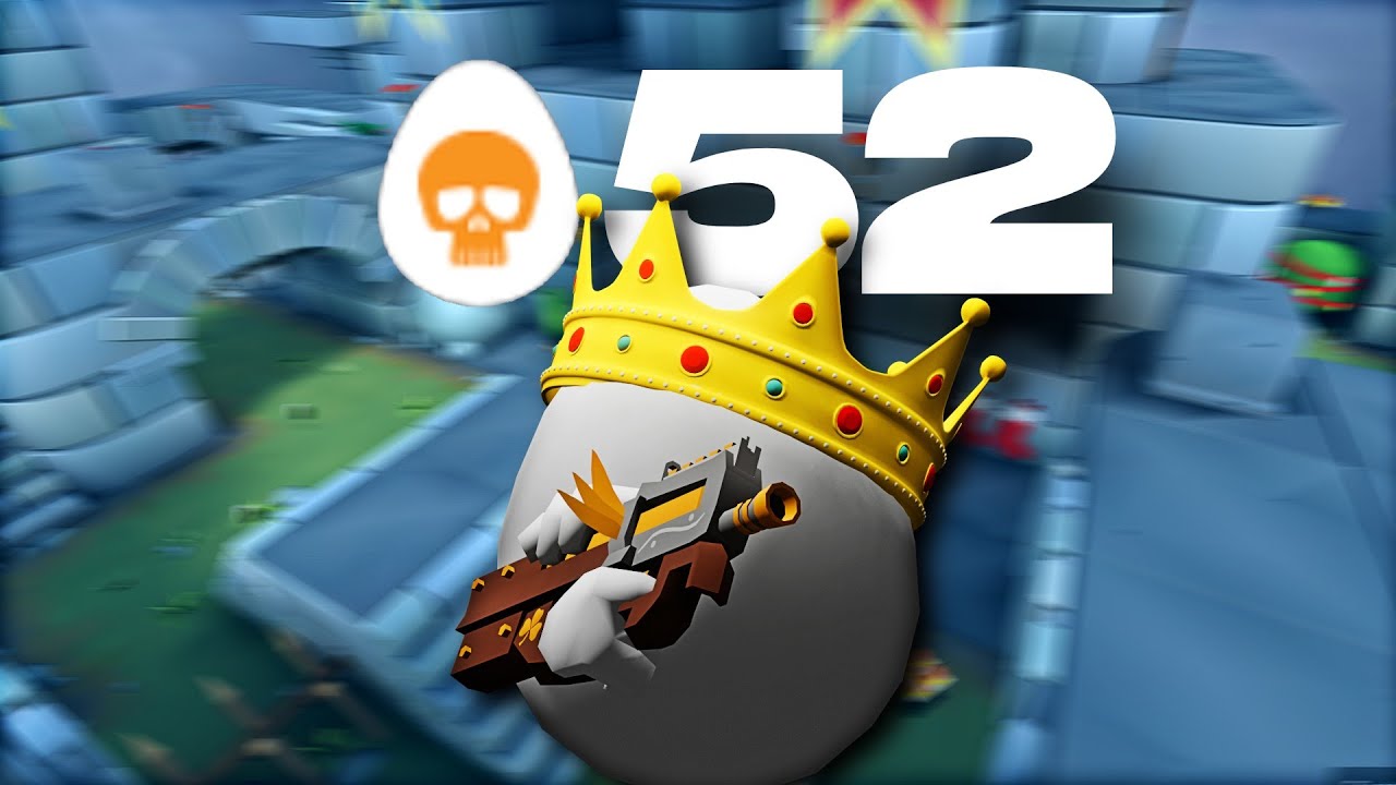 I'm The King of The Coop! | 52 Kill Streak | Shell Shockers