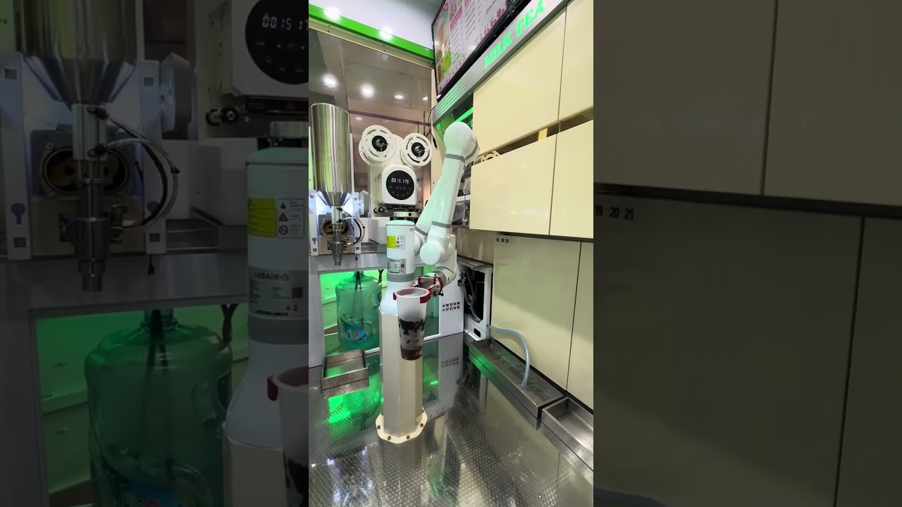 very good bubble tea vending machine for business
