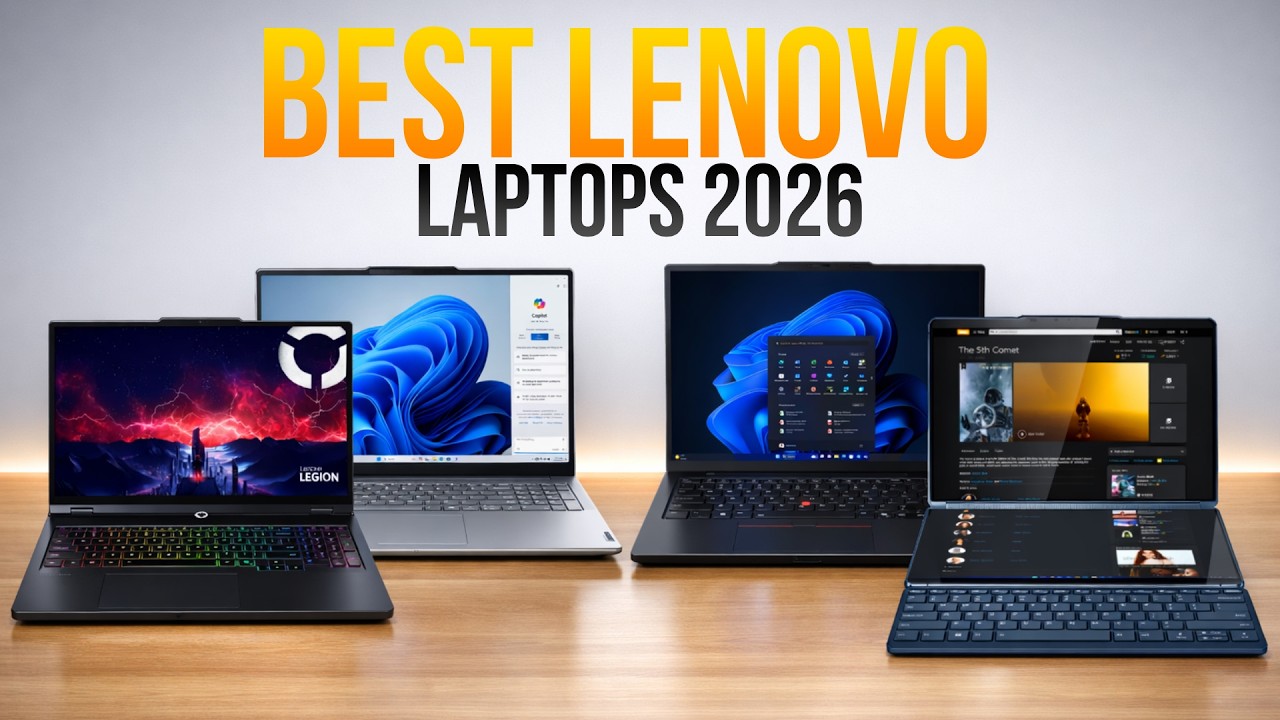 [Топ-5] Лучшие ноутбуки Lenovo 2026 года &mdash; лучшие для работы, игр и учебы