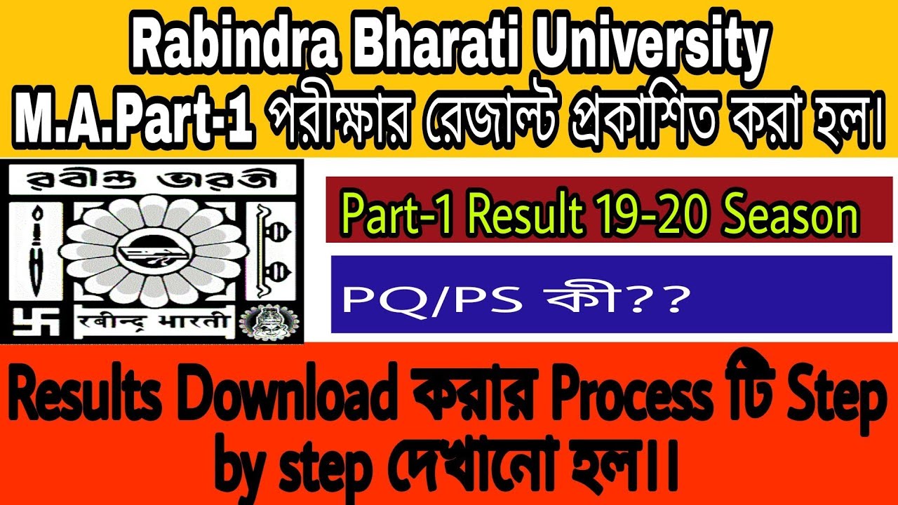 RBU DDE M.A PART-1 Result Update| M.A part-1 result 2021|RBU DDE M.A Part-l Result Publish| RBU DDE