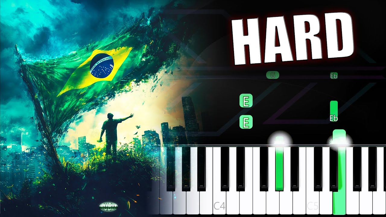 MONTAGEM BAILÃO ▶ HARD Piano Tutorial
