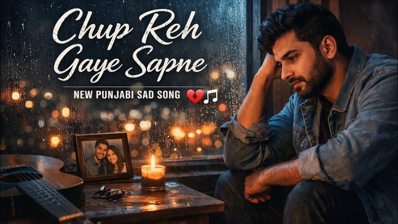 Chup Reh Gaye Sapne | New Punjabi Sad Song | Heart Touching Breakup Anthem 💔🎶