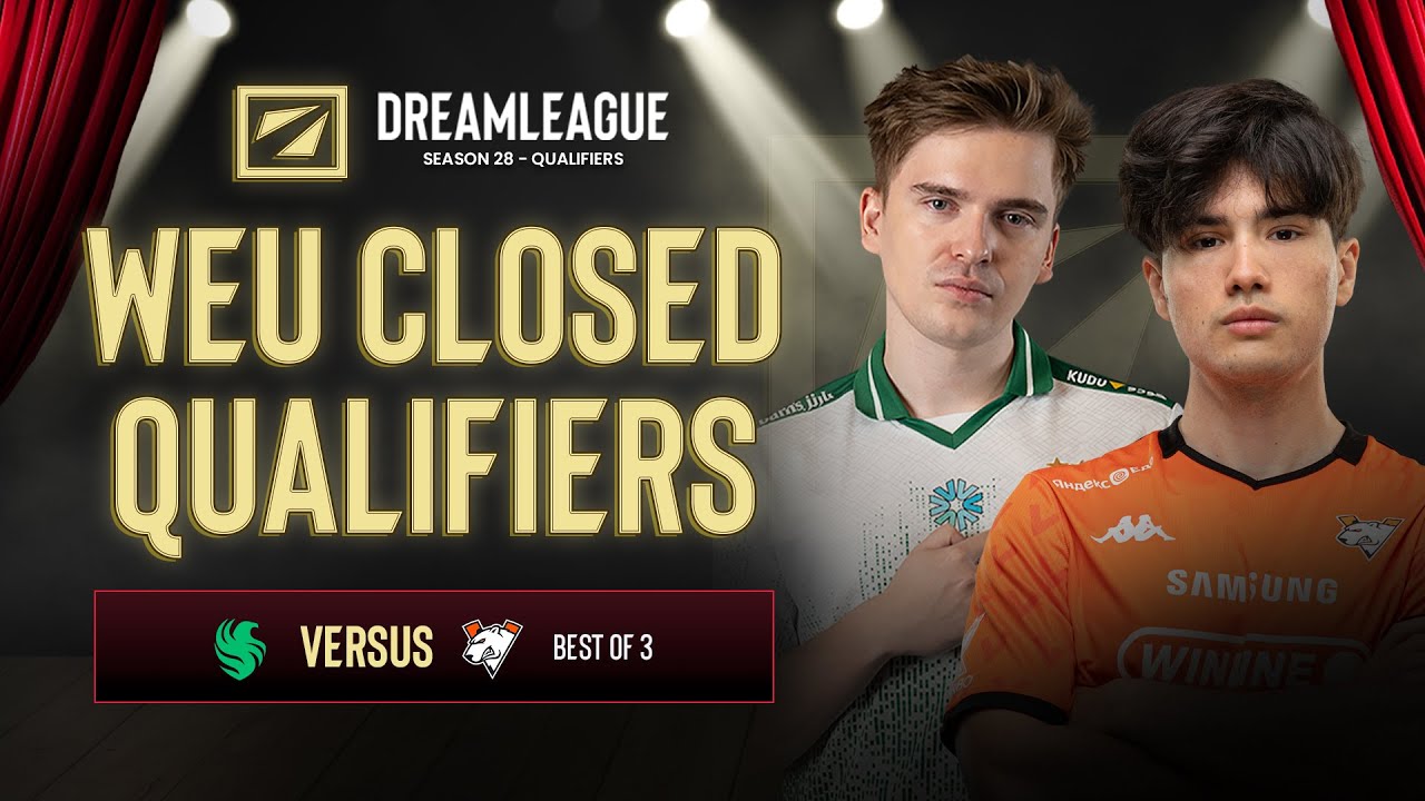 [FIL] Team Falcons vs Virtus.Pro Game 3 (BO3) | DreamLeague S28 WEU Closed Qualifiers