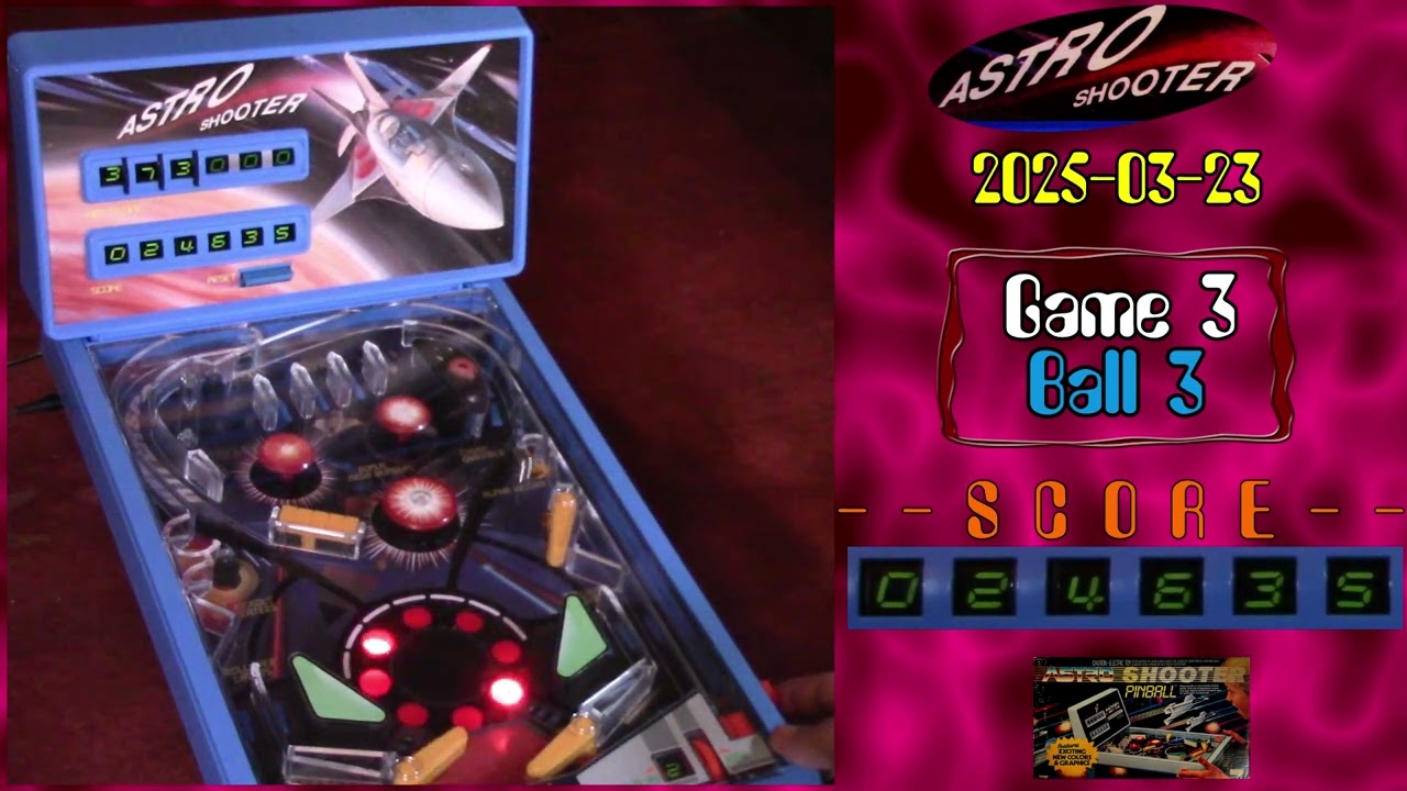 2025 03 23 Astro Shooter Pinball